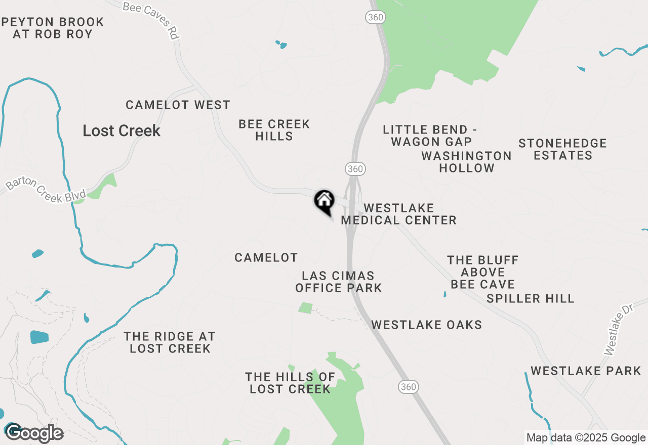 Map of 700 Castle Ridge Rd #C, Austin, TX 78746