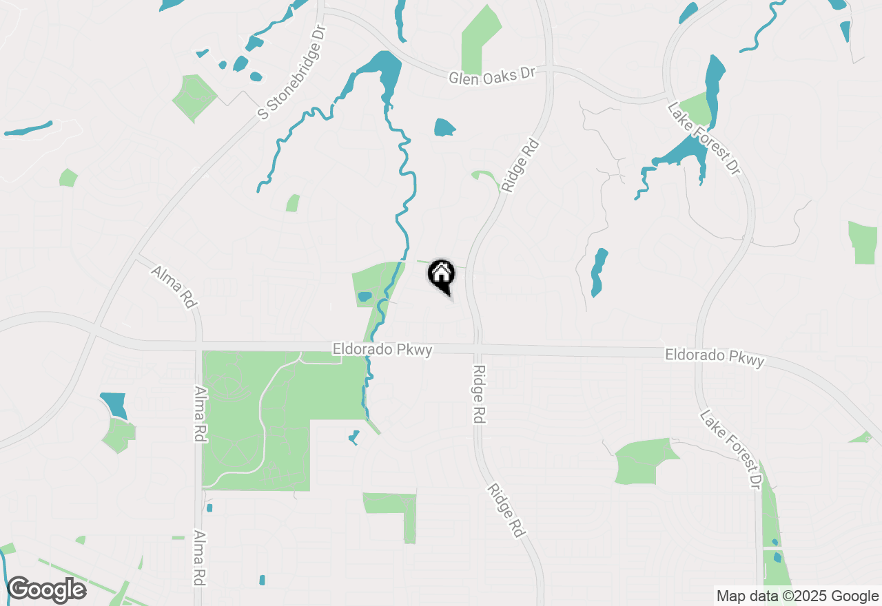 Map of 6420 Lasalle Lane, Mckinney, TX 75072