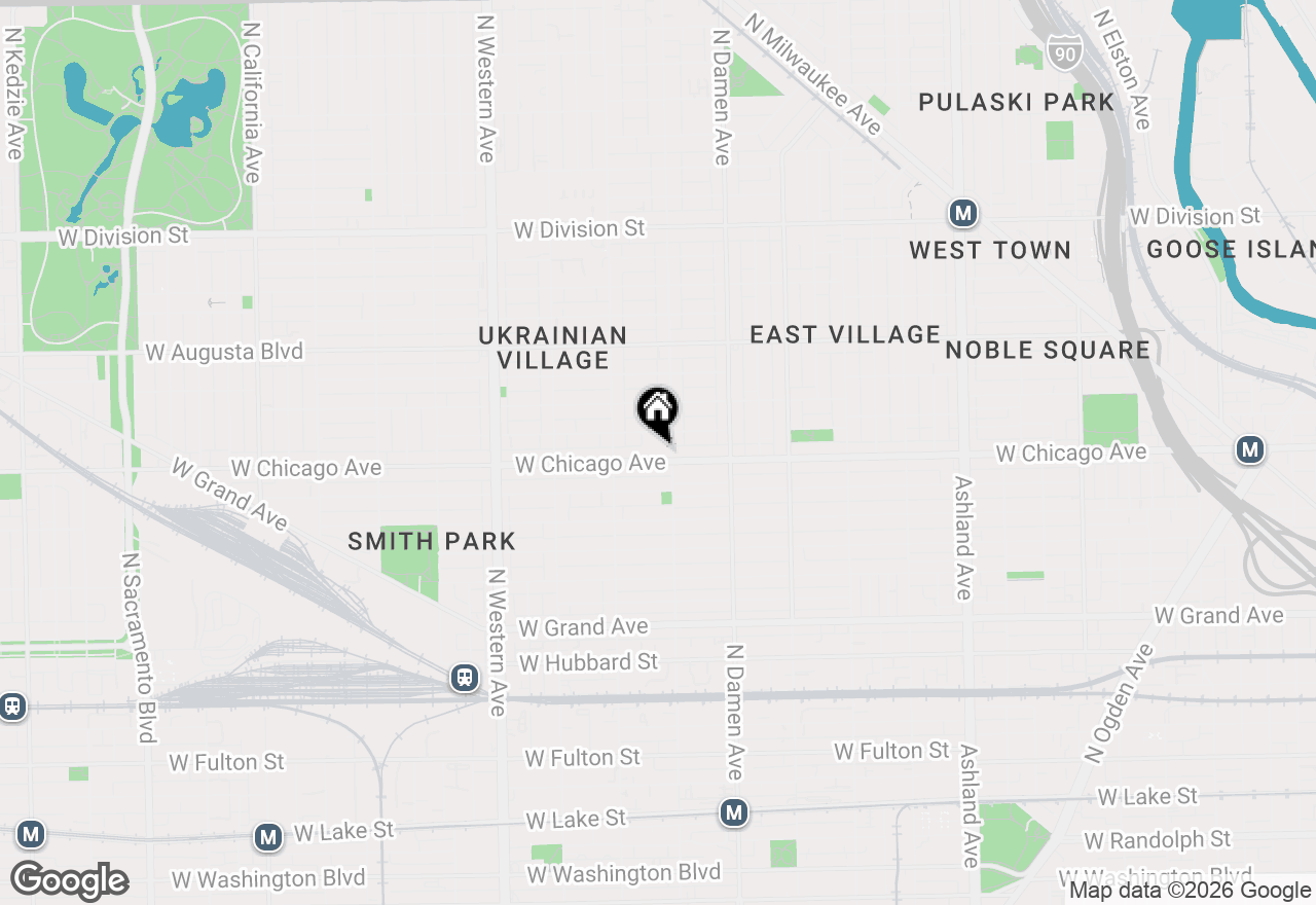 Map of 2116 W Chicago Avenue #3E, Chicago, IL 60622
