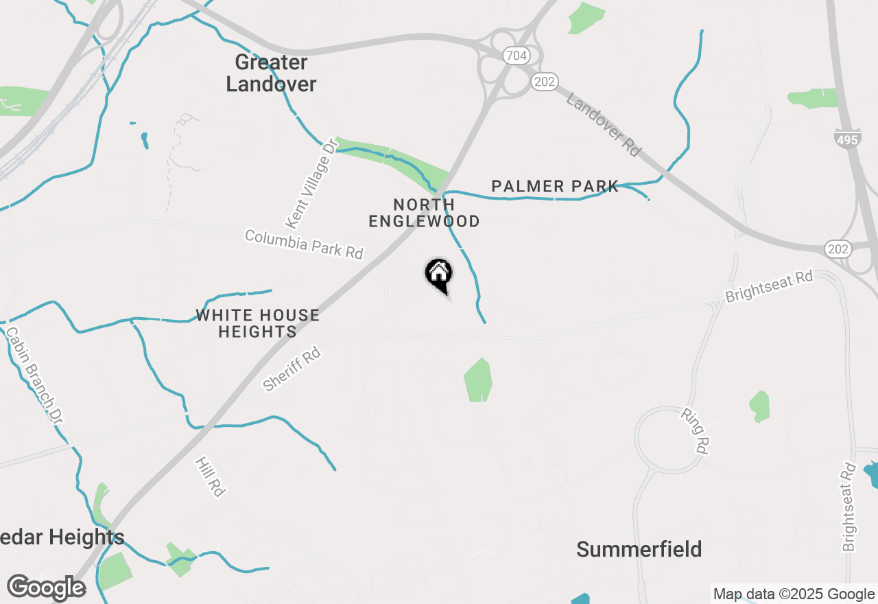 Map of 1780 Village Green Drive #C-68, Hyattsville, MD 20785