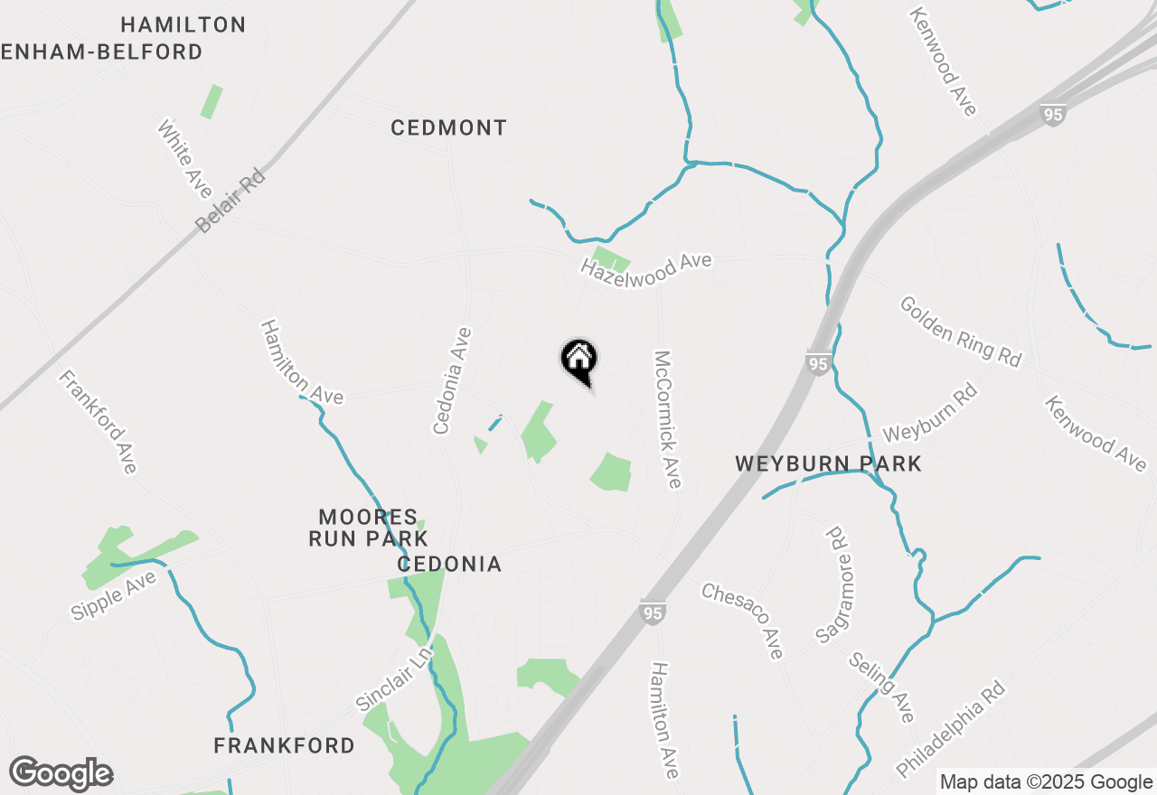 Map of 5679 Utrecht Road, Baltimore, MD 21206