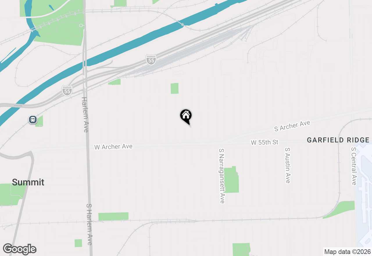 Map of 5400 S Nashville Avenue, Chicago, IL 60638