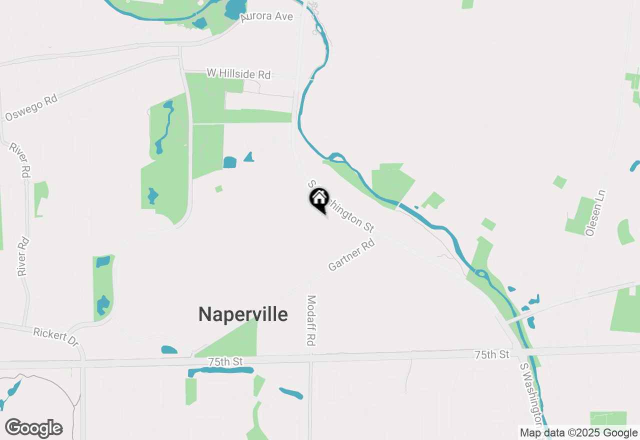 Map of 906 Hickory Lane, Naperville, IL 60540