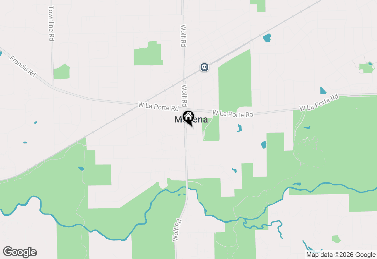 Map of 20023 Wolf Road, Mokena, IL 60448