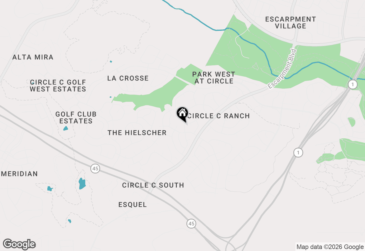 Map of 6530 Needham Ln #1, Austin, TX 78739