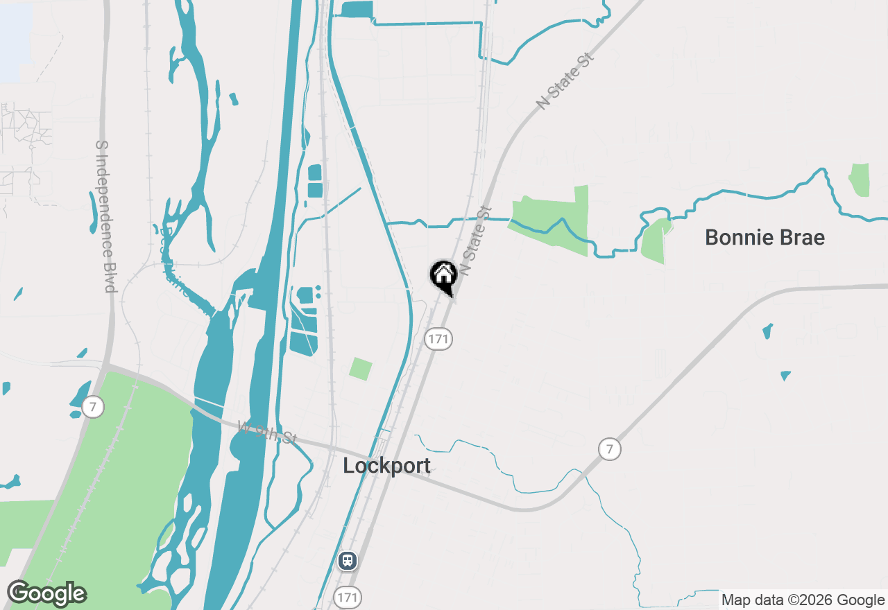 Map of 107 S State Street, Lockport, IL 60441