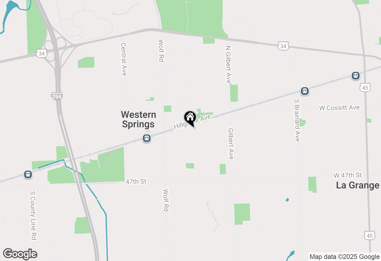 Map of 4406 Howard Avenue, Western Springs, IL 60558