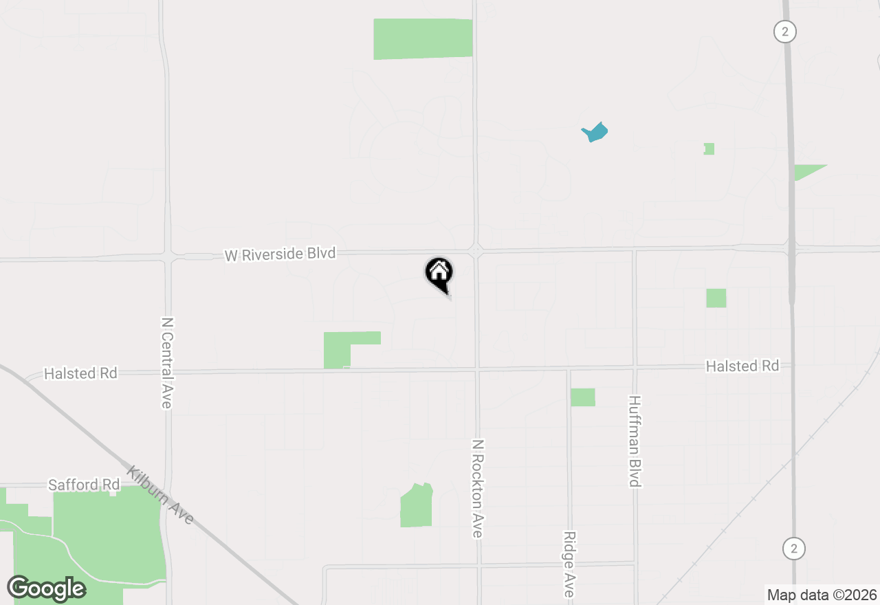 Map of 2616 Karen Drive, Rockford, IL 61101