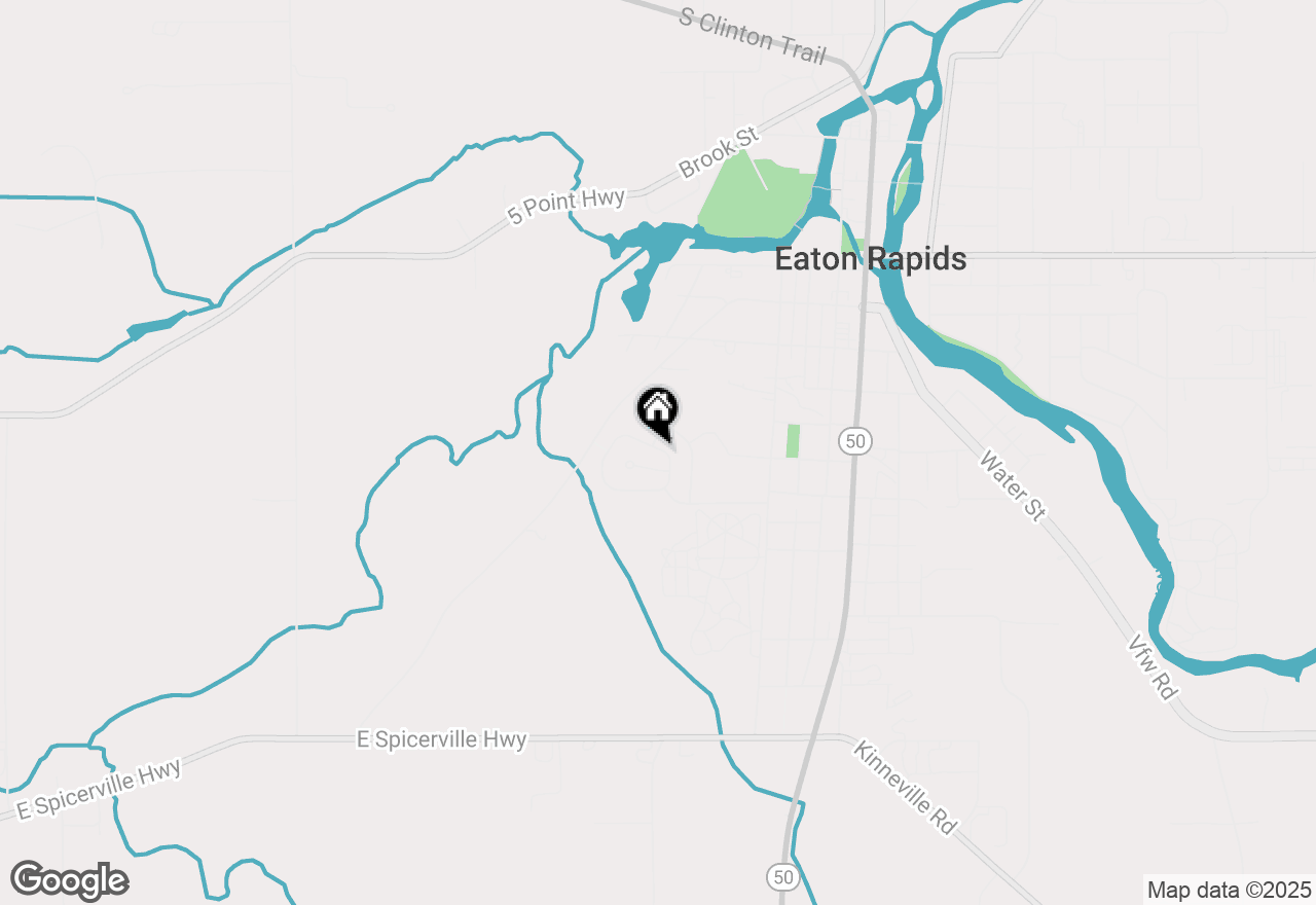 Map of 645 N Gallery Drive #98, Eaton Rapids, MI 48827