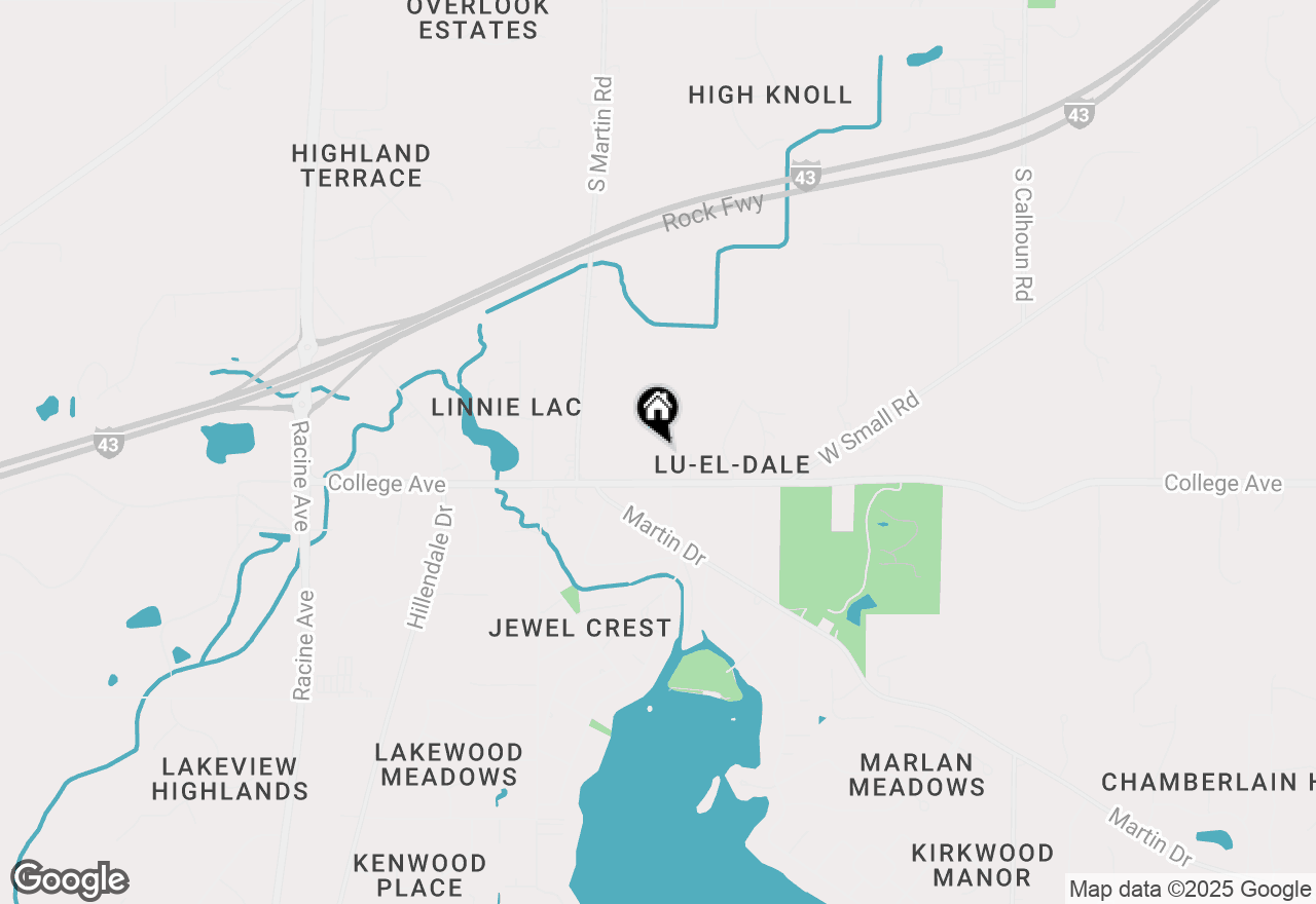 Map of 18450 W College Ave, New Berlin, WI 53146