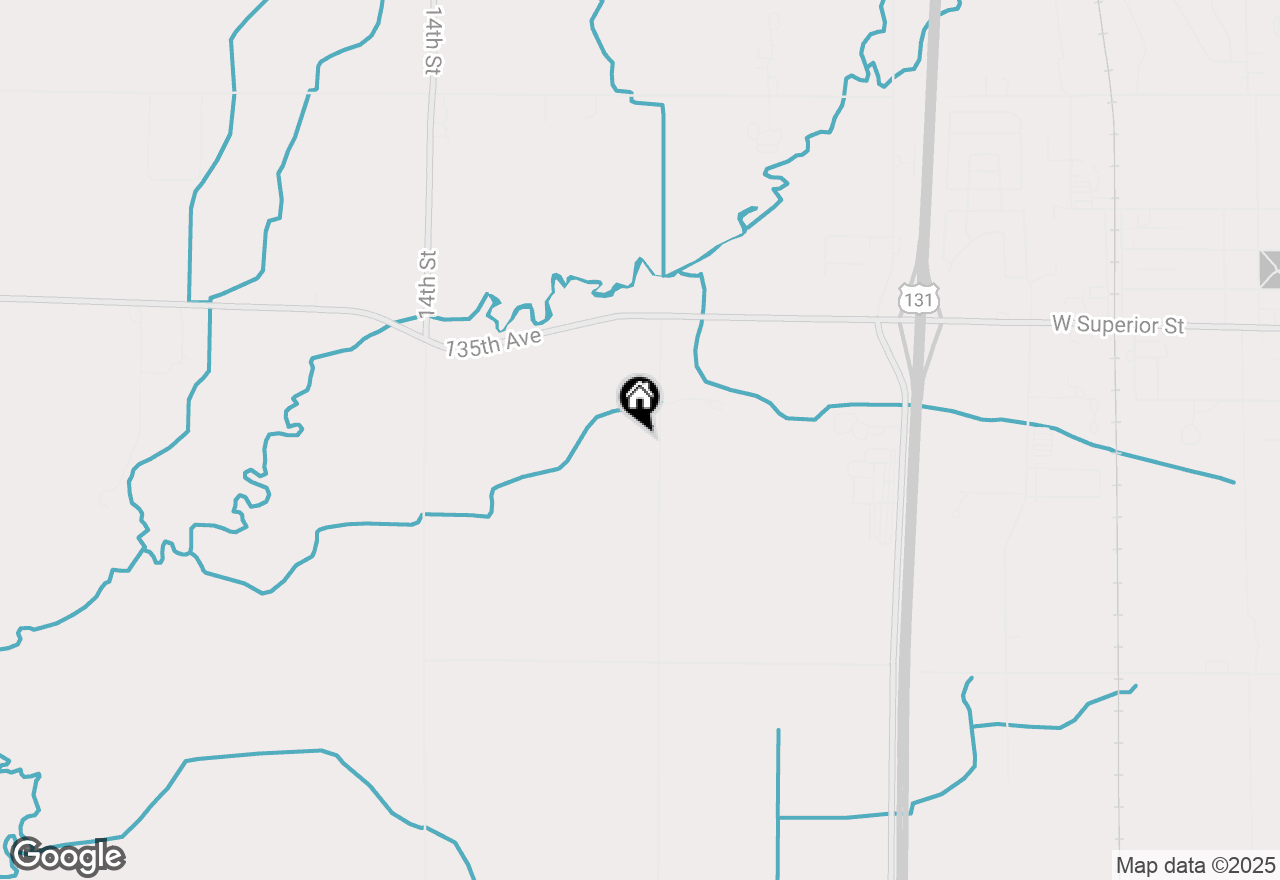 Map of 3446 13th Street, Wayland, MI 49348