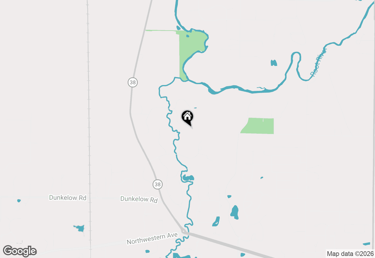 Map of 6725 Brook Rd, Franksville, WI 53126
