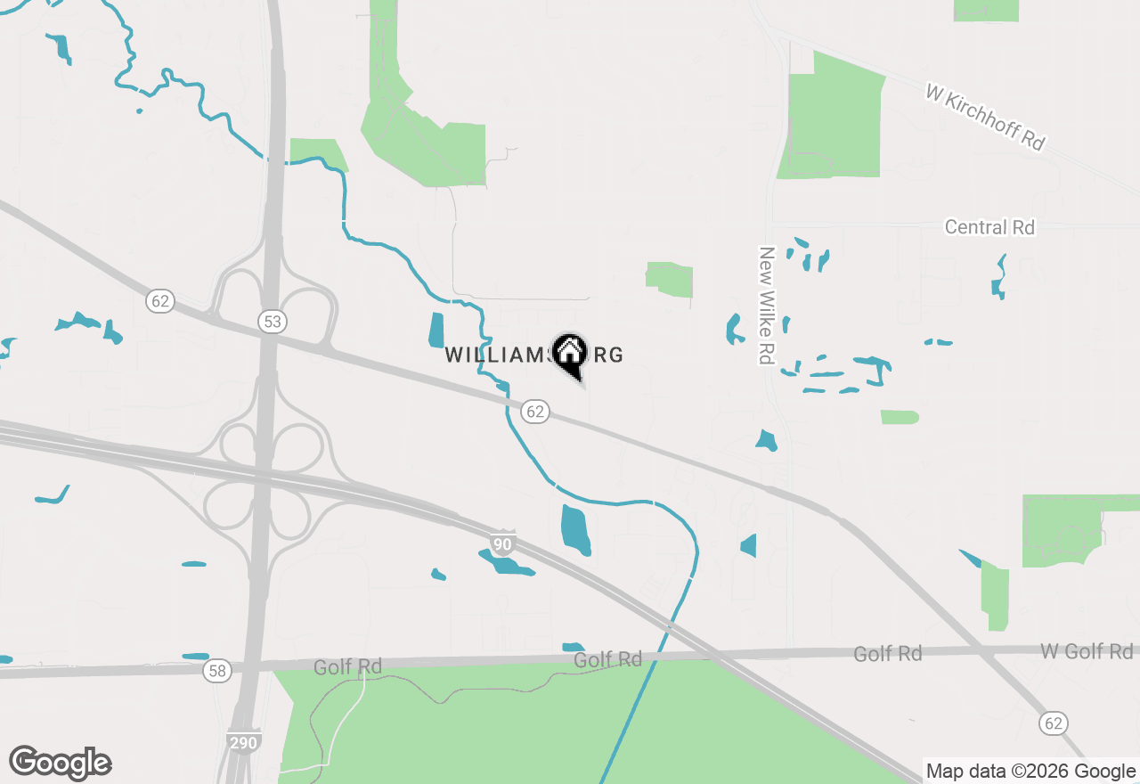 Map of 4825 Kimball Hill Drive #B1, Rolling Meadows, IL 60008