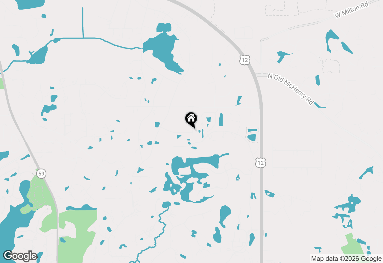 Map of 83 Wildwood Drive, Barrington, IL 60010