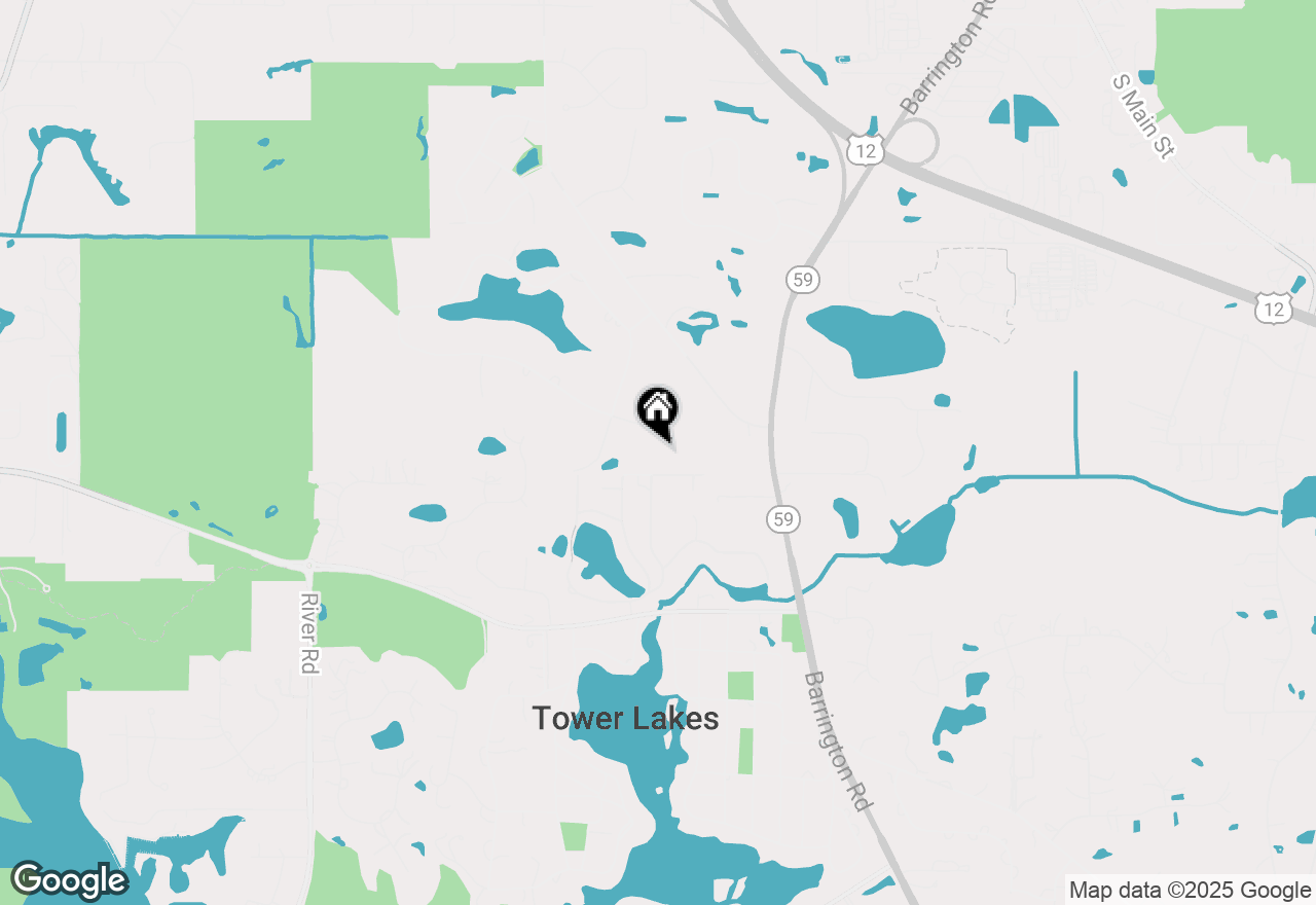 Map of 26767 W Lakeview Drive S, Lake Barrington, IL 60010