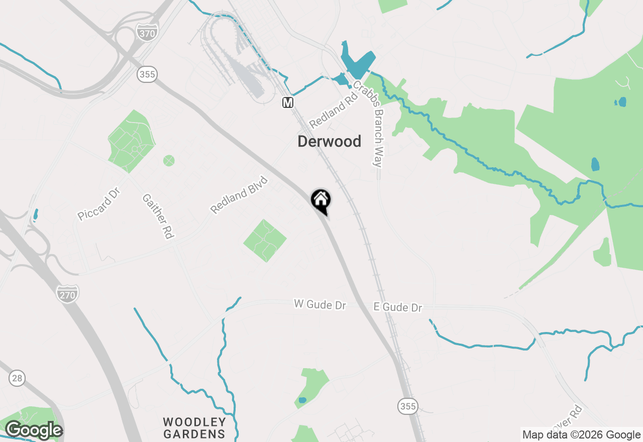 Map of 110 Watkins Pond Boulevard #1-201, Rockville, MD 20850