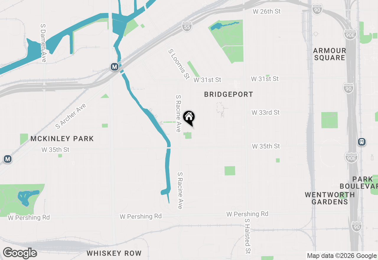 Map of 3401 S May Street, Chicago, IL 60608
