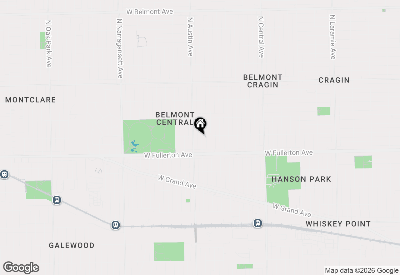 Map of 2456 N Mason Avenue, Chicago, IL 60639