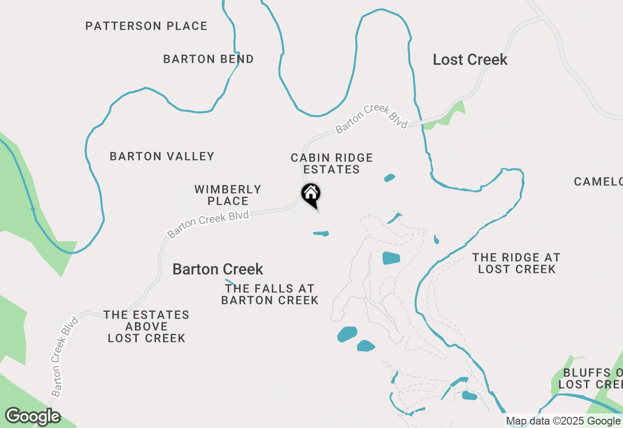 Map of 2305 Barton Creek #29 Boulevard, Austin, TX 78735