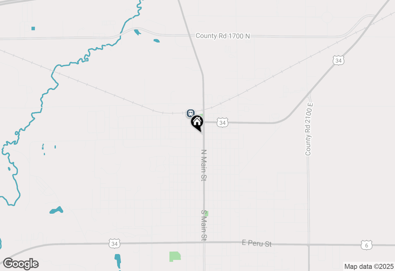 Map of 825 N Pleasant Street, Princeton, IL 61356