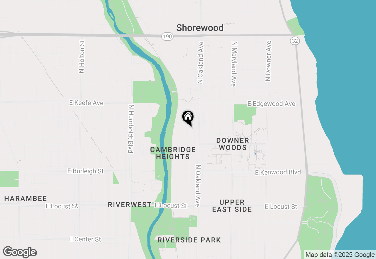 Map of 3369 N Bartlett Ave, Milwaukee, WI 53211