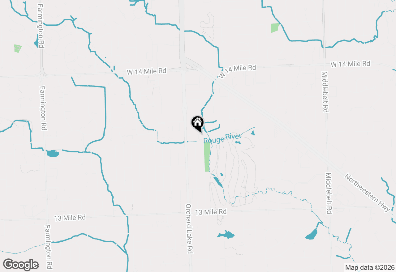 Map of 30414 Orchard Lake Road #13, Farmington, MI 48334