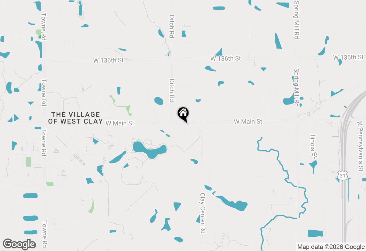 Map of 1571 Lash Street, Carmel, IN 46032