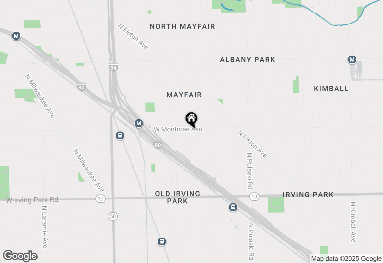 Map of 4301 W Montrose Avenue, Chicago, IL 60641