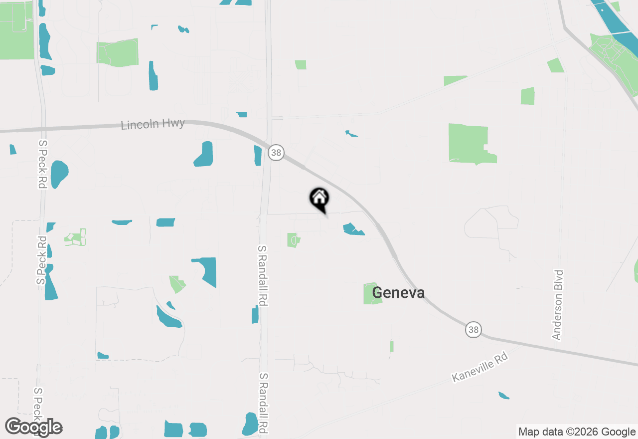 Map of 2115 Vanderbilt Drive, Geneva, IL 60134