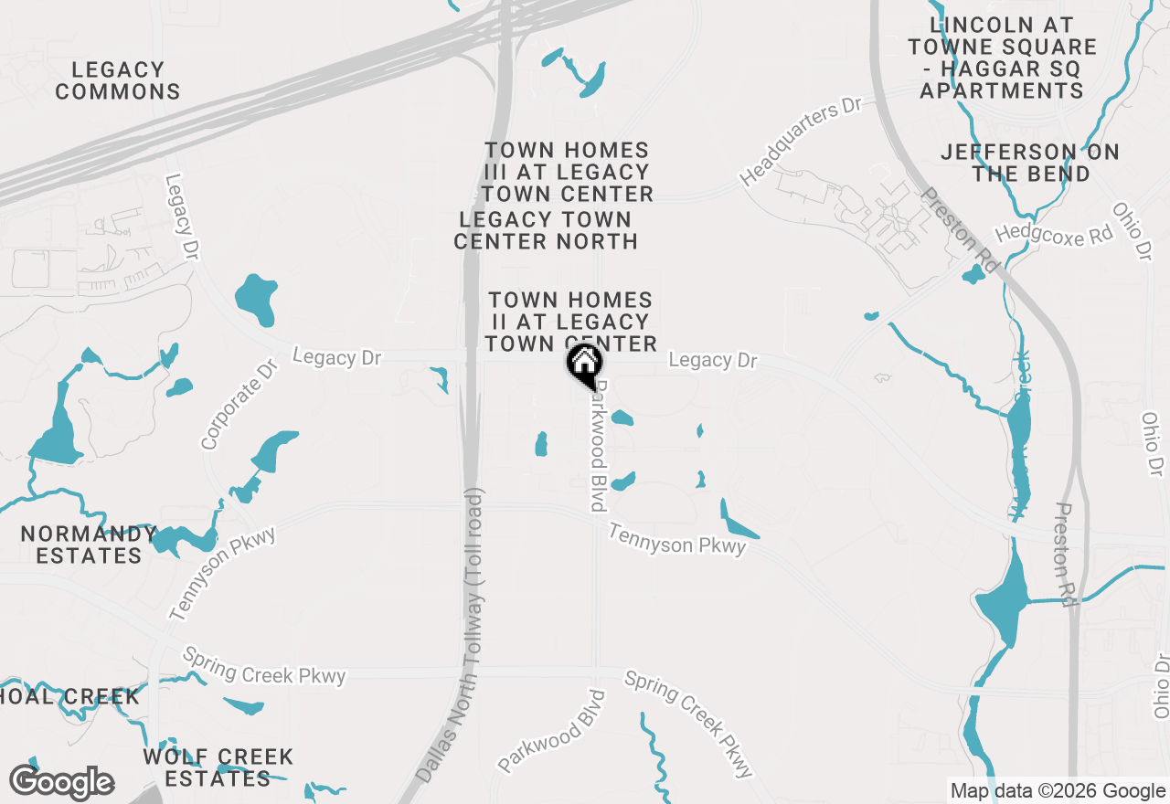 Map of 5713 Lunsford Road, Plano, TX 75024