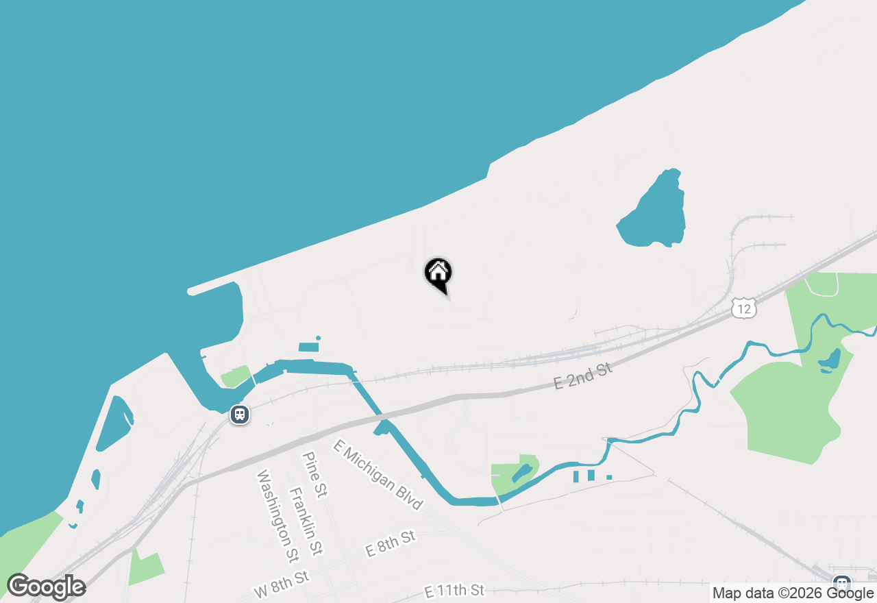 Map of 0 Arndt Street, Michigan City, IN 46360