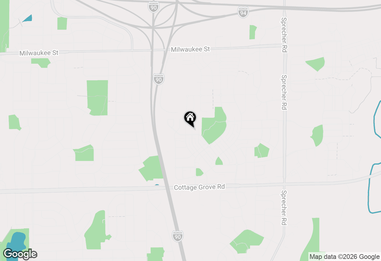 Map of 558 Orion Trail, Madison, WI 53718