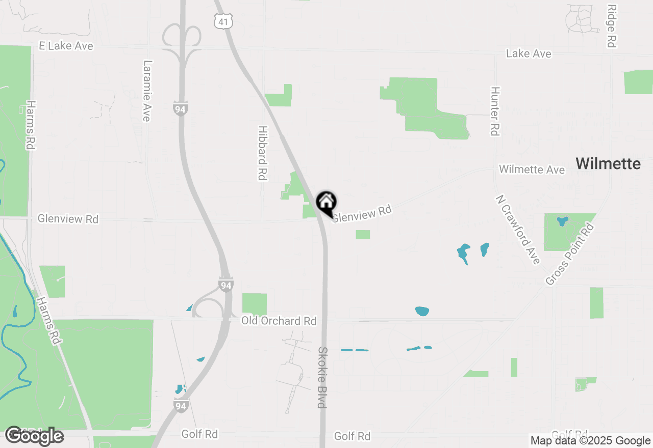 Map of 249 Essex Place, Wilmette, IL 60091