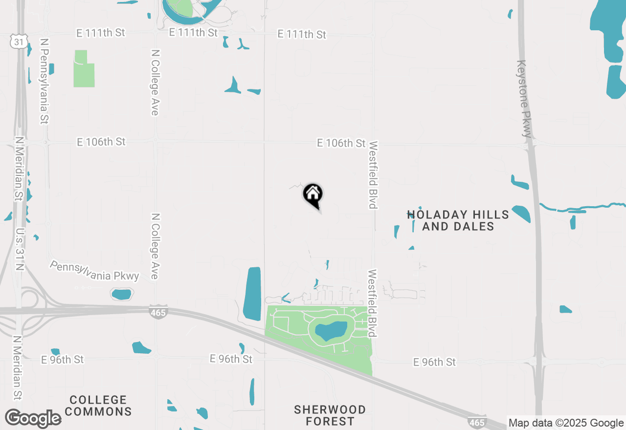 Map of 10307 Orchard Park Drive S, Carmel, IN 46280