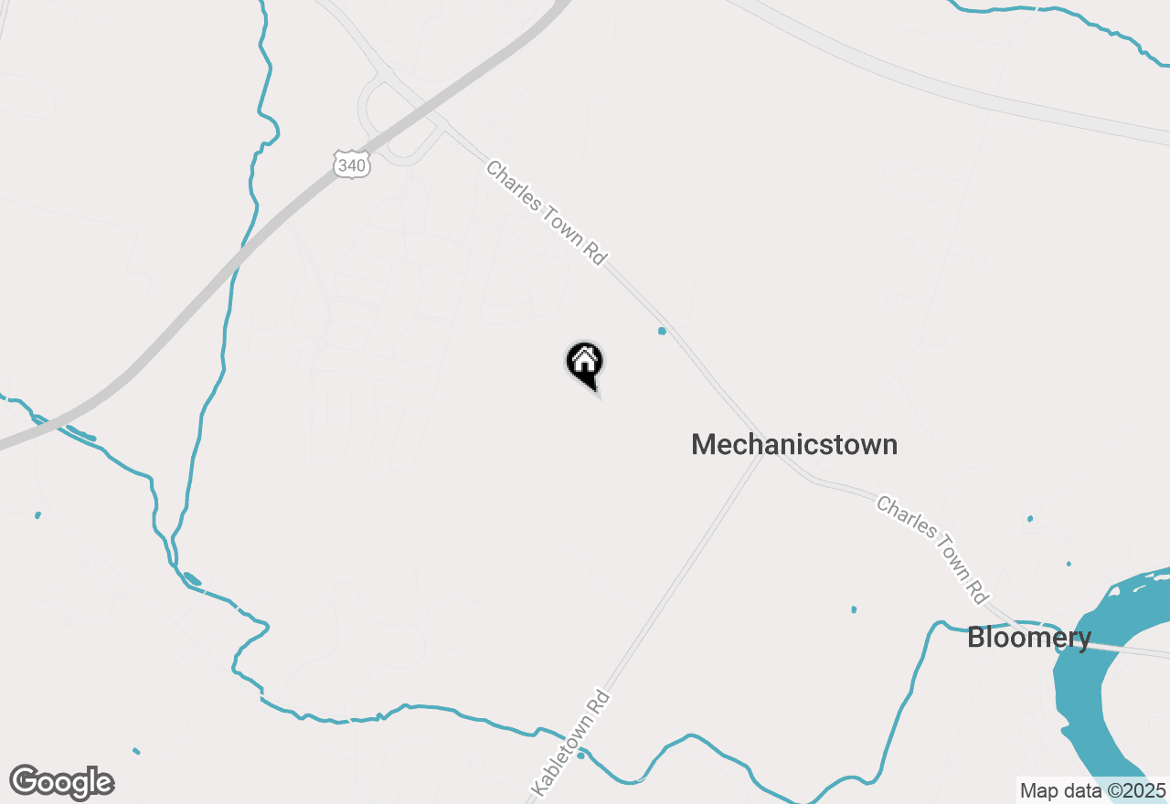 Map of 287 Aragon Drive, Charles Town, WV 25414