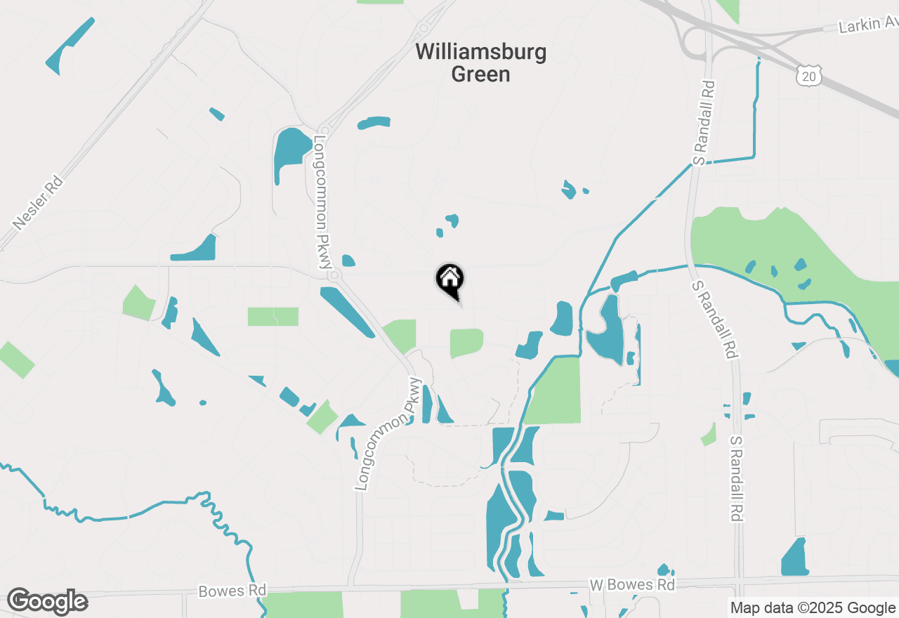 Map of 588 Wexford Drive, Elgin, IL 60124