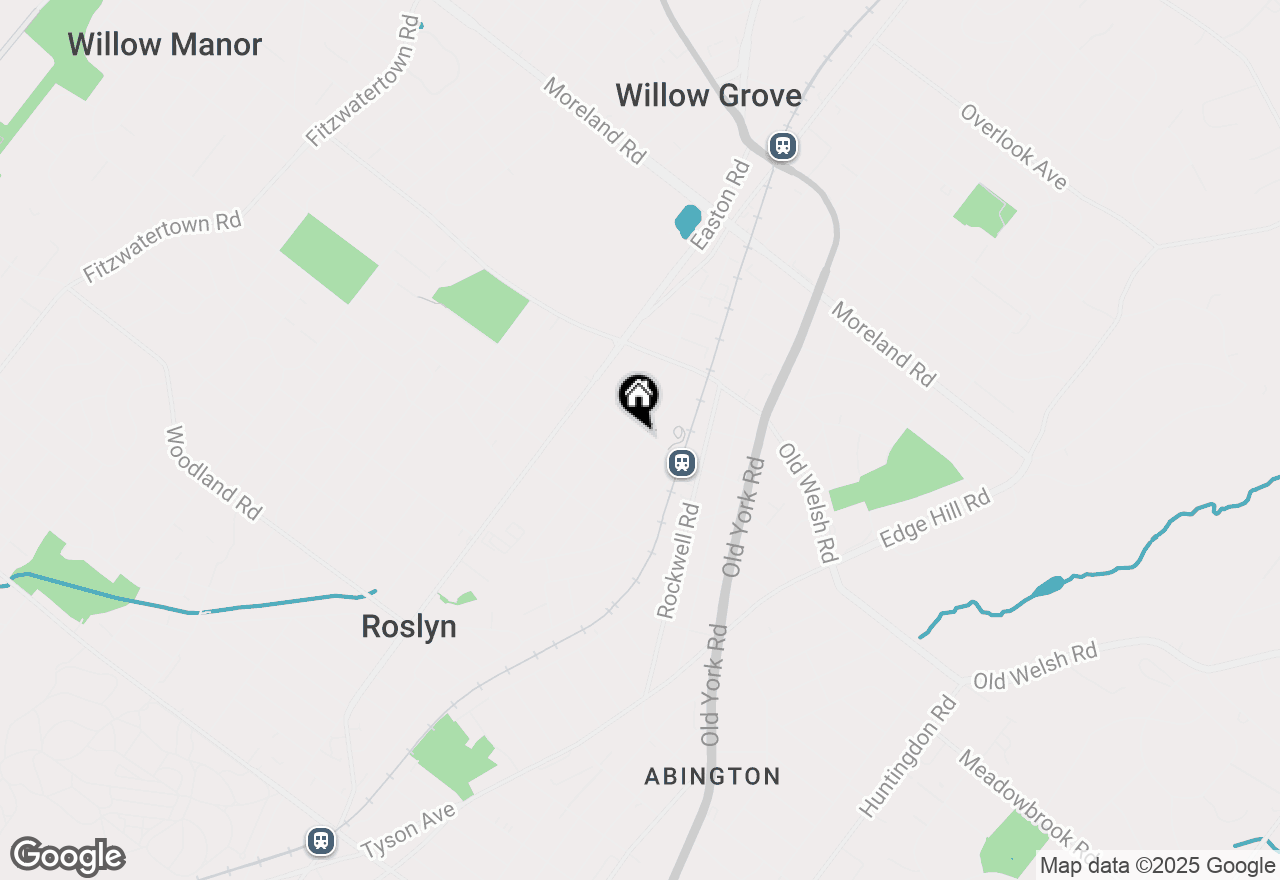 Map of 1676 Prospect Avenue, Willow Grove, PA 19090