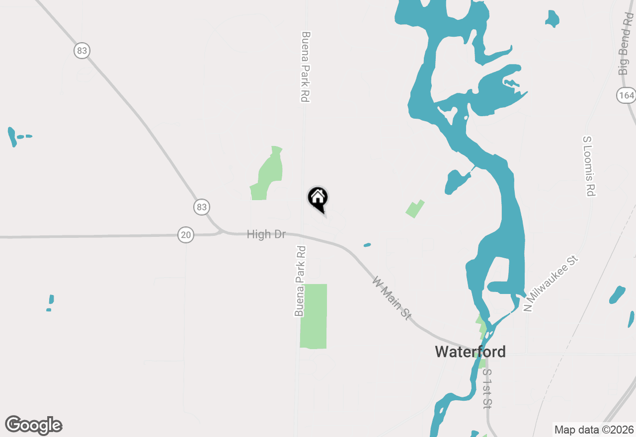 Map of 936 Spyglass Hl, Waterford, WI 53185