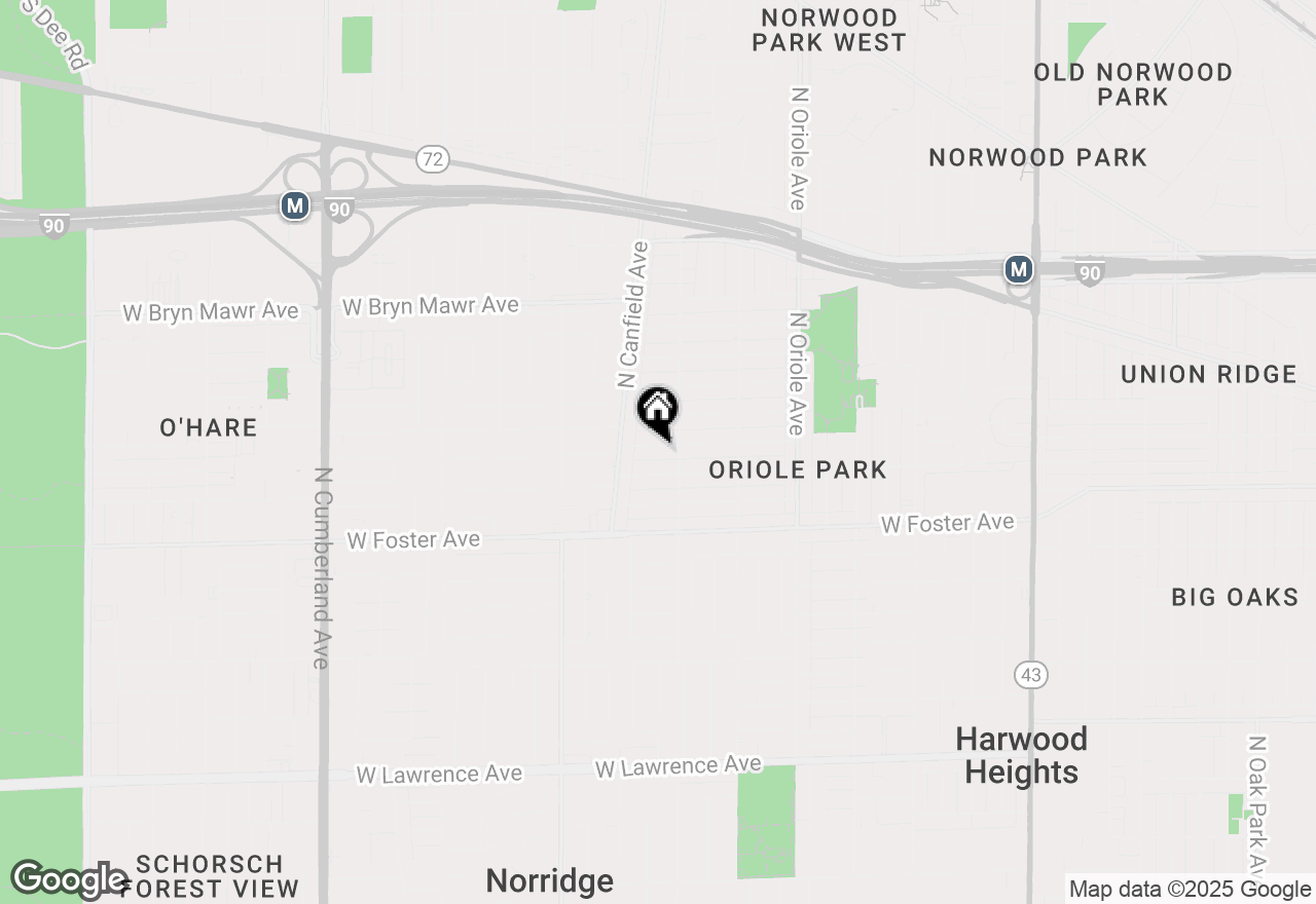 Map of 7823 W Summerdale Avenue, Chicago, IL 60656