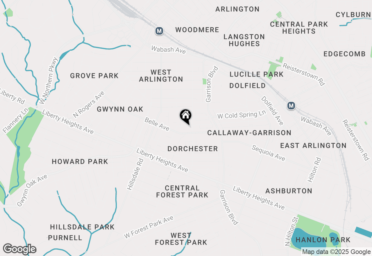 Map of 4111 Boarman Avenue, Baltimore, MD 21215