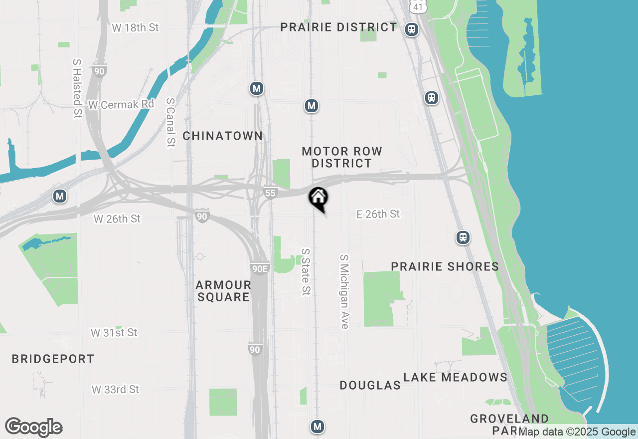 Map of 25 E 26th Street #4, Chicago, IL 60616