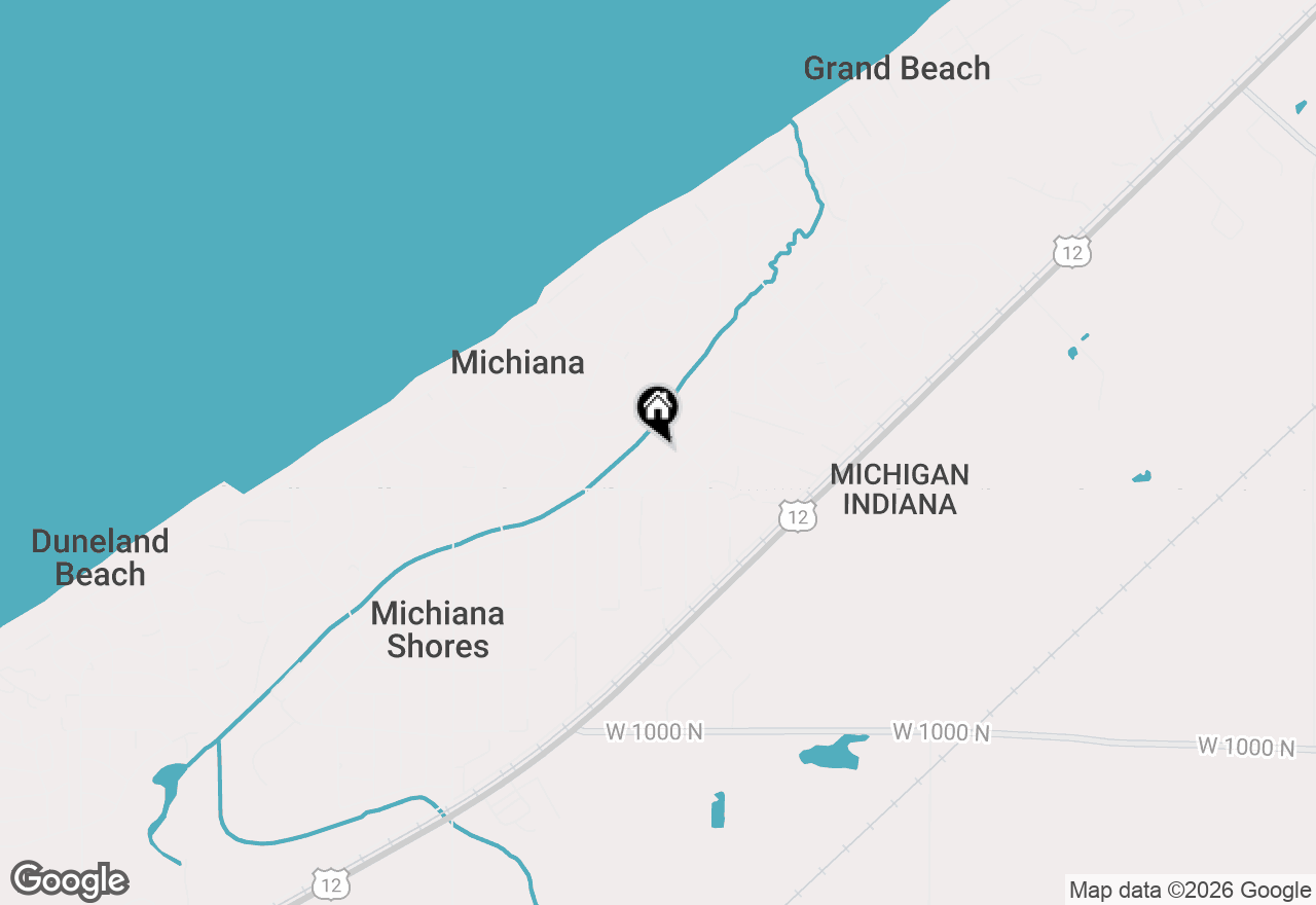 Map of 4054 Choctaw Trail, New Buffalo, MI 49117