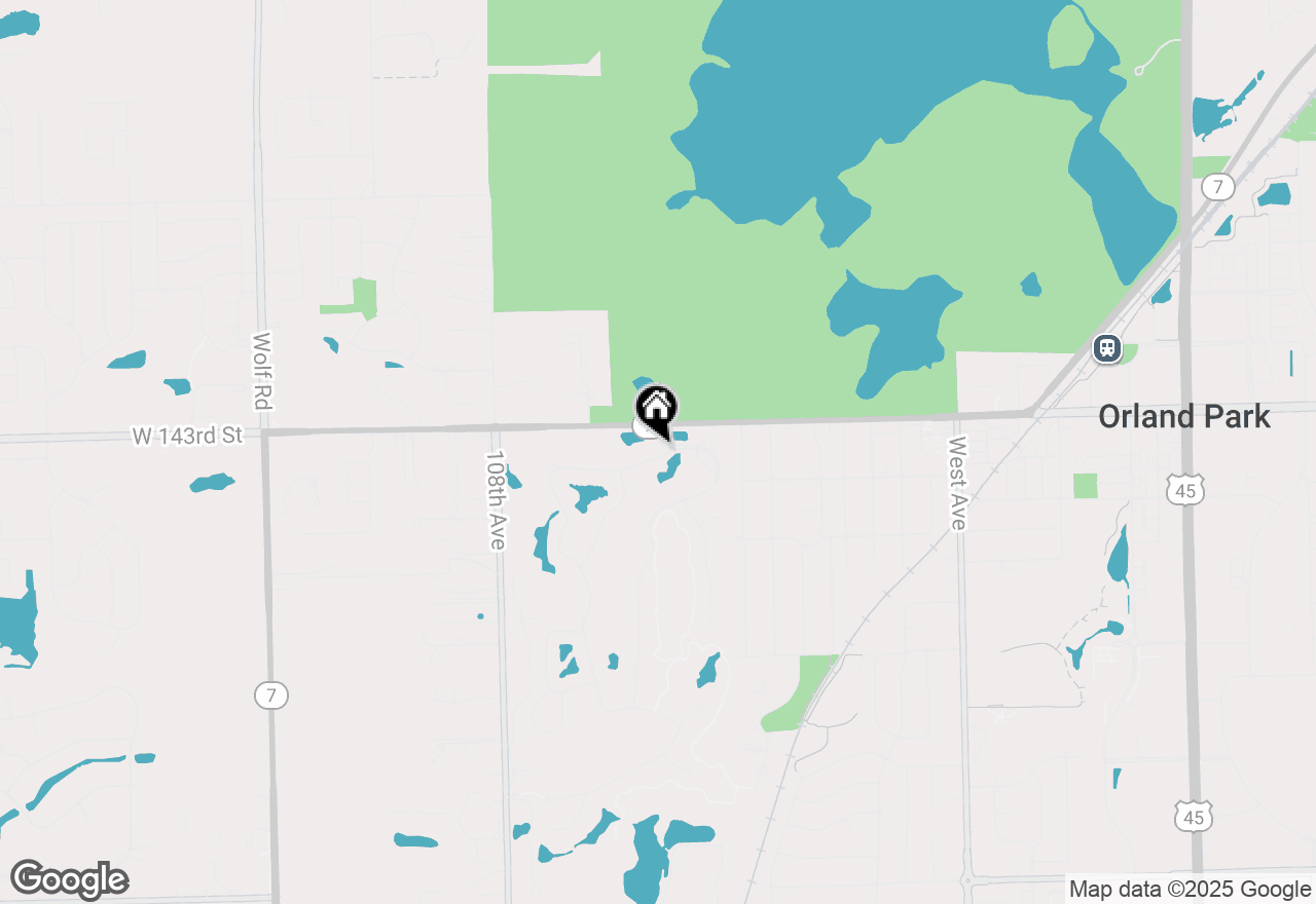 Map of 10508 Golf Road, Orland Park, IL 60462