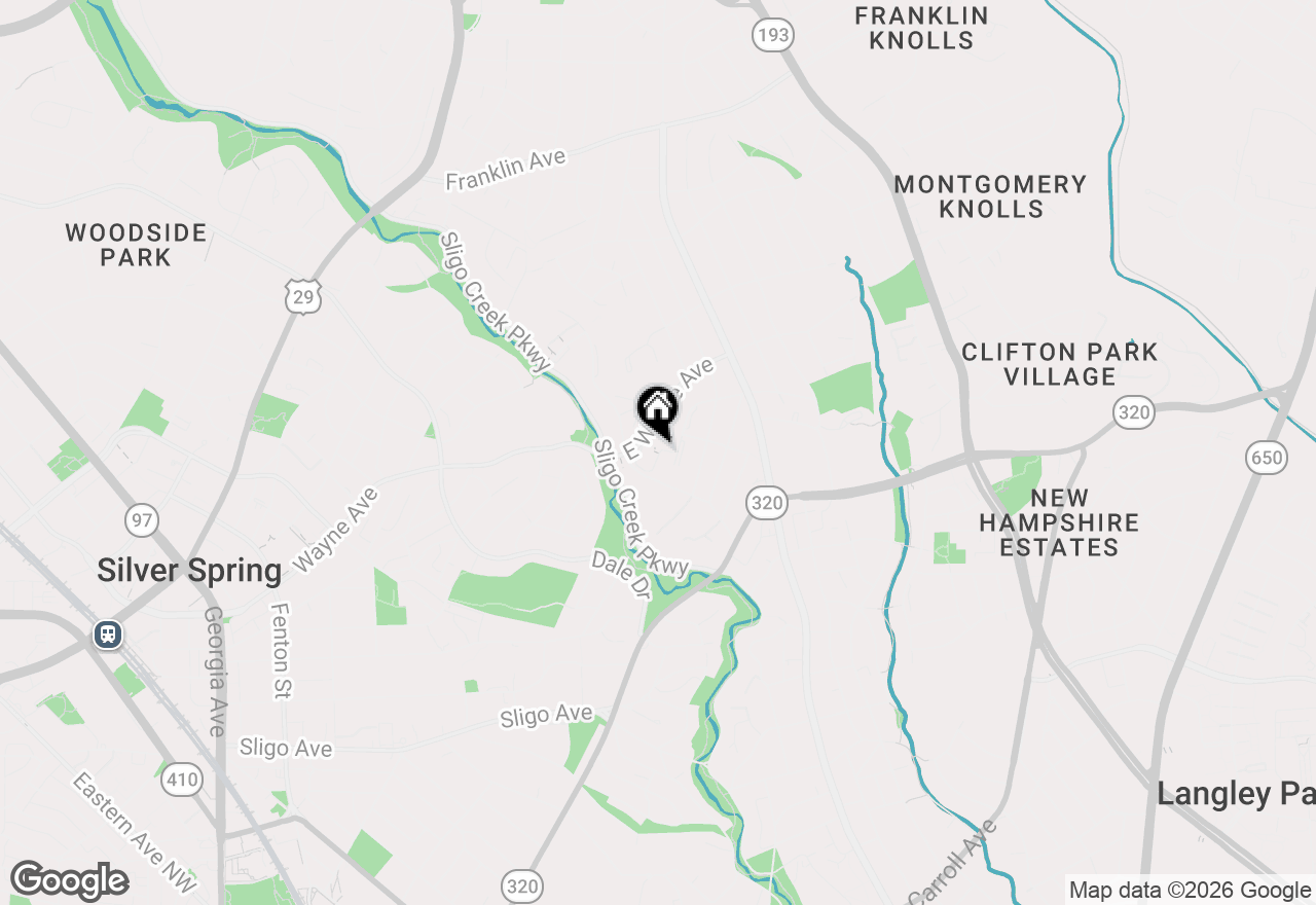 Map of 8618 Manchester Road #4, Silver Spring, MD 20901