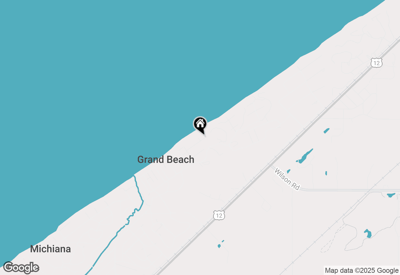 Map of 48013 Ridge Road, Grand Beach Vlg, MI 49117
