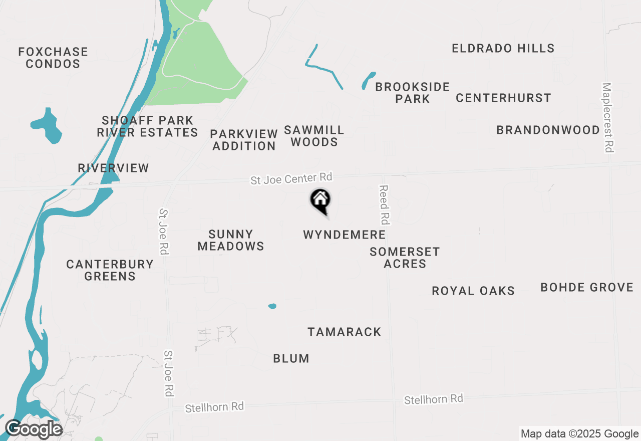 Map of 4232 Wyndemere Pass, Fort Wayne, IN 46835