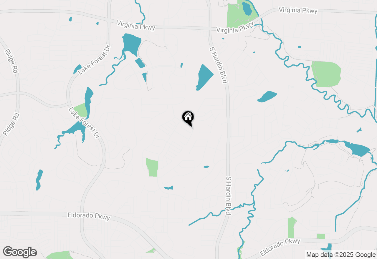 Map of 3700 Madrone Way, Mckinney, TX 75072