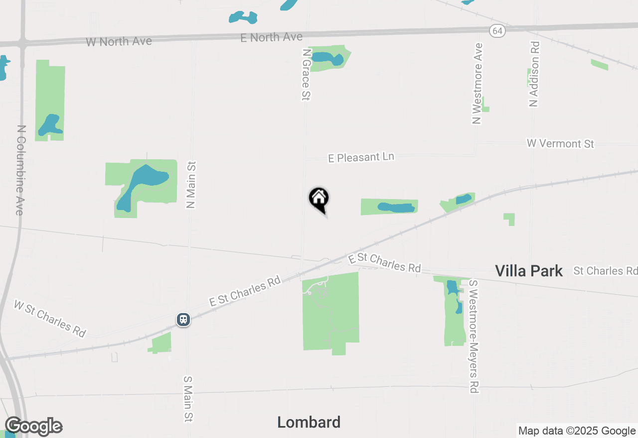 Map of 300 N La Londe Avenue, Lombard, IL 60148