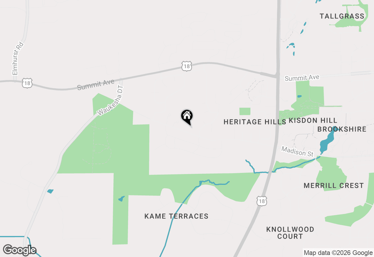 Map of 3640 Madison St, Waukesha, WI 53188
