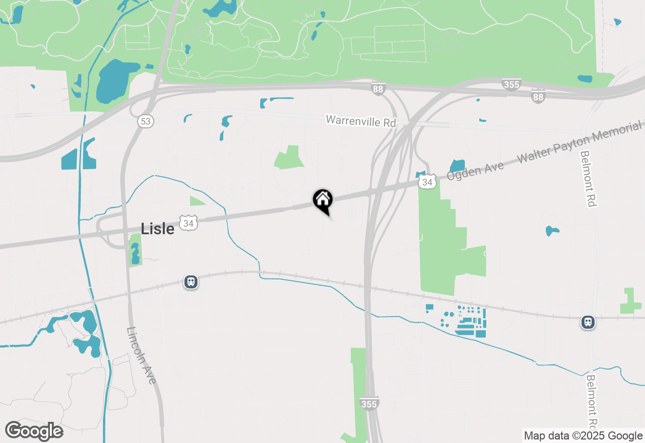 Map of 4715 Auvergne Avenue #4715, Lisle, IL 60532